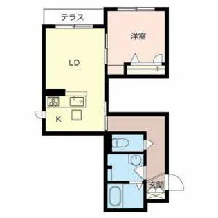 シャーメゾン ウィルズ豊中【0103号室】の間取り