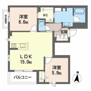 Shamaison NOVARCA【0301号室】の間取り