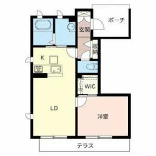 シャーメゾン和(なごみ)I【0103号室】の間取り