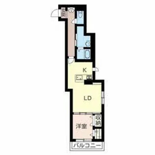 アルス豊中【0202号室】の間取り