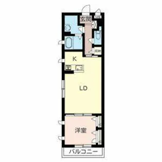 シャーメゾンA.Oビル【0202号室】の間取り