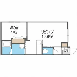 Saliente Yamahana【1階】の間取り