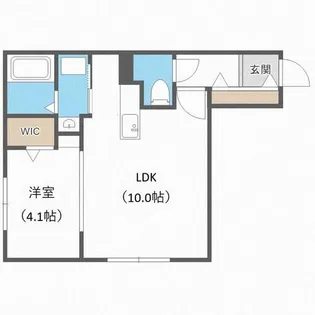 LaDolceVita【4階】の間取り