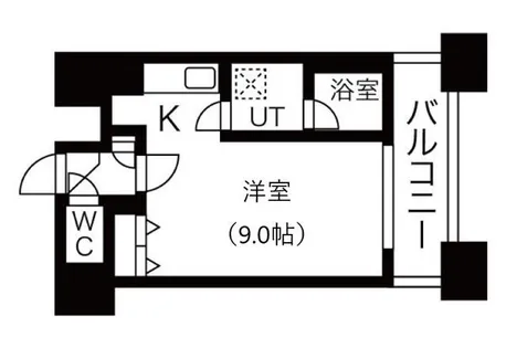 ラトゥール【6階】の間取り