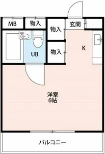 サンメイツ【103号室】の間取り