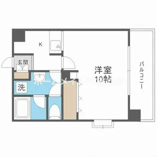 S-FORT江坂公園【4階】の間取り