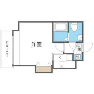 エステートモア・大濠公園通り【8階】の間取り