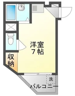 コロナハイツ【4階】の間取り