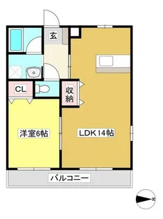 アゼリアA・Y【201号室】の間取り