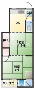 坂田文化【1階】の間取り