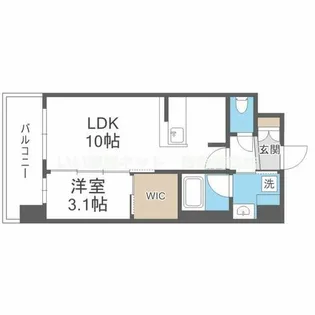 コンフォリア・リヴ新大阪西宮原ソルテラス【12階】の間取り
