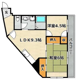 マンション正和【303号室】の間取り