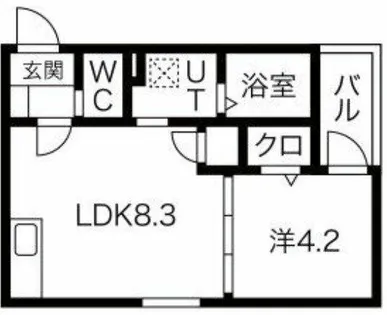 LUNARIA【3階】の間取り