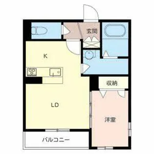 ベル ブランシュ【0301号室】の間取り