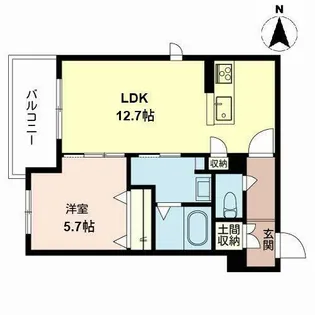 ShaMaison Nonno【0206号室】の間取り