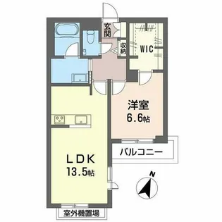 ShaMaison Gardens 六甲【0401号室】の間取り