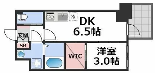 セレニテ堺筋本町リアン【11階】の間取り