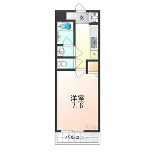 コリーヌ二色【2階】の間取り