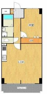 日生ロイヤル高津【12階】の間取り