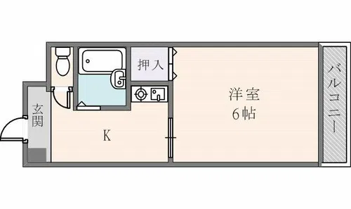 エーデルハイム東花園【310号室】の間取り