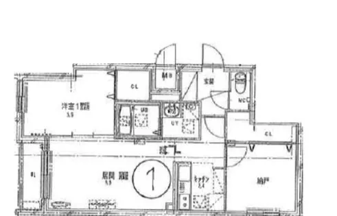 K・S-11【3階】の間取り