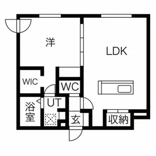 R-fino札幌桑園【506号室】の間取り