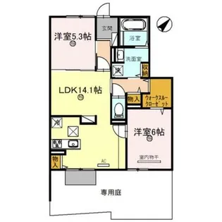 兵庫県明石市和坂2丁目【アパート】の間取り