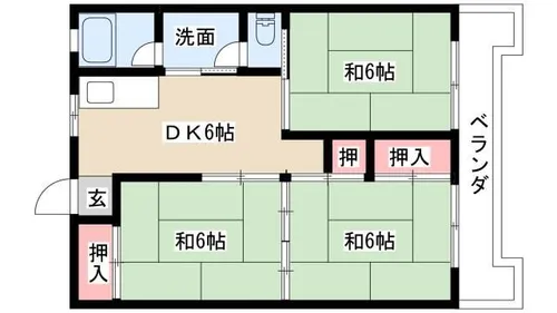第2泰水堂ビル【3階】の間取り