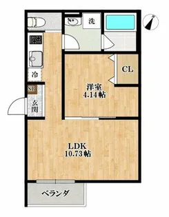 Pomelo(ポメロ)【3階】の間取り