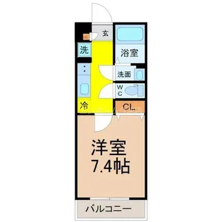 リブリ・an(アン)【1階】の間取り