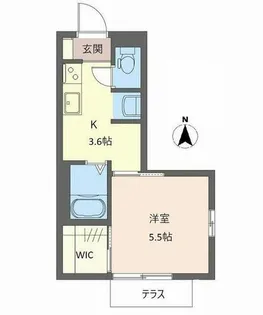 コート アゼリア【0101号室】の間取り
