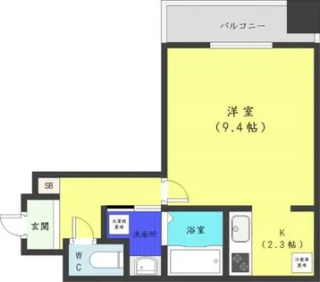グランカーサ裏参道【3階】の間取り