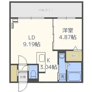 HGSサウス11【2階】の間取り