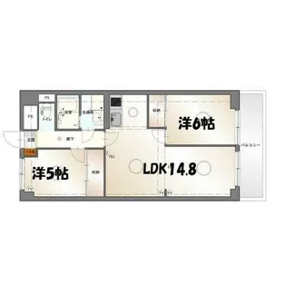 マンション森【11階】の間取り