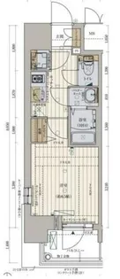 ファーストフィオーレ難波南パークサイド【12階】の間取り