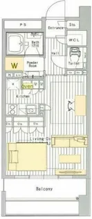 Galilei Sinmachi【12階】の間取り
