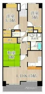 パードレ関目【5階】の間取り