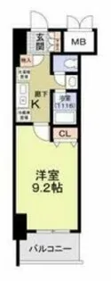 アリヴィオ夕陽ヶ丘【5階】の間取り