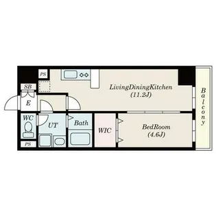 愛知県名古屋市中区新栄1丁目【マンション】の間取り