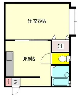 佐々木ハイツ【2階】の間取り