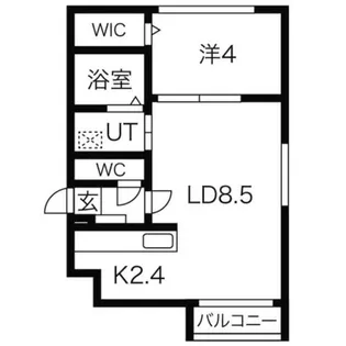 モデルノ【2階】の間取り