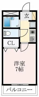アジュール【4階】の間取り