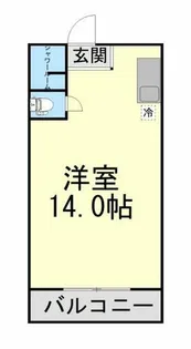三山マンション【4階】の間取り