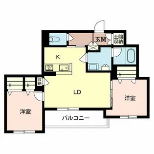 トリプラーゴ【0202号室】の間取り