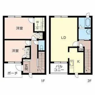 ステージ リペリアン【0107号室】の間取り