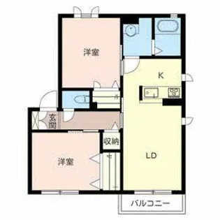 アトレッテ ジーロ【0216号室】の間取り