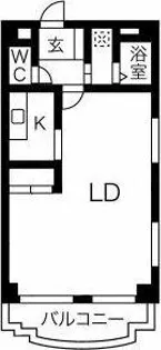 レインボー第3金山【3階】の間取り