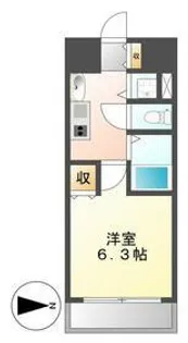 プレサンスSAKAE白川公園【5階】の間取り