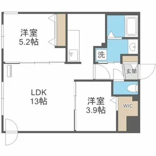 precious kita24【202号室】の間取り