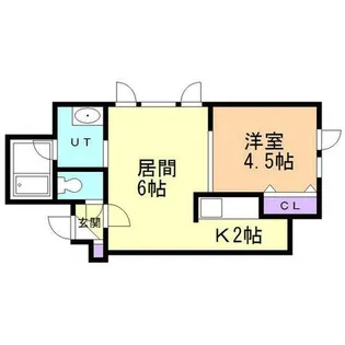 リッチタウン栄通五番館【3階】の間取り